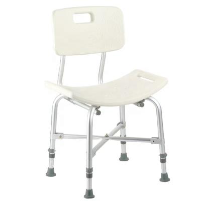 China Durable Aluminum Alloy Bathroom Elder Commode Chair Adjustable Shower Chair Bathing Chairs for sale