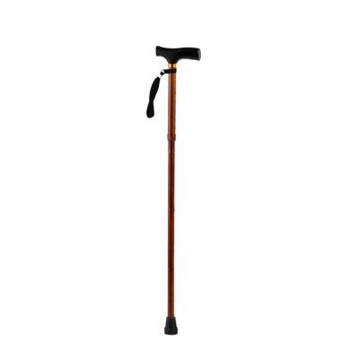 China Wholesale Foldable Folding Cane Maple Cane Walking Stick Rehabilitation Portable And Foldable Therapy Supplies for sale