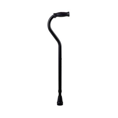 China Bliss Factory Wholesale Price Portable Black Weighted Question Mark Cane Offset Cane And Foldable for sale