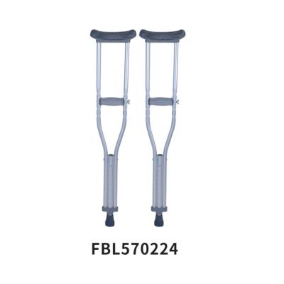 China Comfortable/Lightweight/Adjustable Disabled Adjustable Height Crutch Walking Axillary Crutches Non-Slip Axillarycrutches for sale