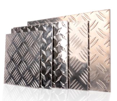 China Decoration / Construction 1050 Diamond 1060 1100 3003 5052 5754 Diamond 1060 1100 3003 5052 5754 Anti-Slip Pattern Aluminum Checkerboard Tread Covers Plate for sale