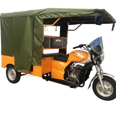 China High Quality Passenger Motorcycle 200cc 3 Wheel Passenger For Adult Spring Box Frame Power Motor 200cc Steel Tricycle for sale