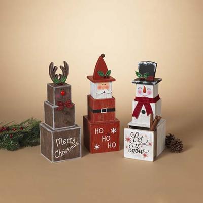 China High Quality PVC Materials Durable Using Various Large Unique Led Christmas Decoration Gift Boxes for sale