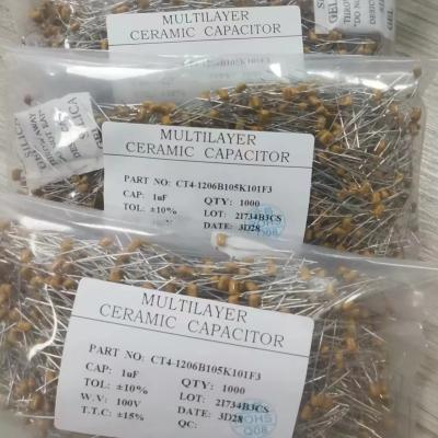 中国 50VDC SMD Monolithic Ceramic Capacitor for and Efficiency 販売のため