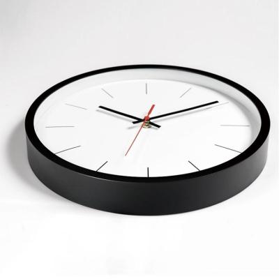 China 12inch Promotional Antique Style Plastic Wall Clock With Logo Printing Wall Clock Decorative Modern Home Decoration for sale