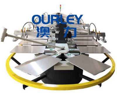 China Hotels Factory Cheap Price Automatic Digital Oval Silk Screen Printing Machine T-shirt Machine for sale