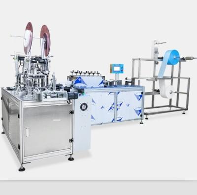 China High Speed ​​Disposable Hotels Inner Ear Loop Face Mask Making Machine Fully Automatic for sale