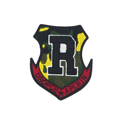 China Viable Wholesale Custom Cheap Price Embroidered Badges Patches Personalized Sublimation Patch for sale