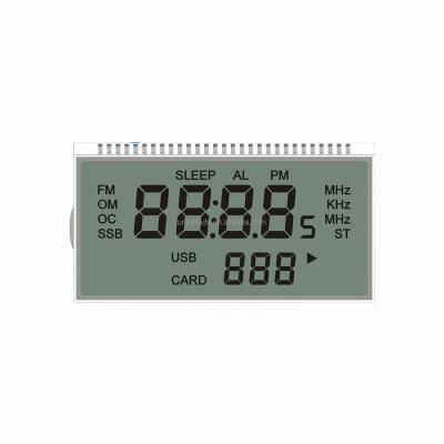 China Custom Diagram Digit Shape Positive TN LCD Display For Electric Bike 81*45mm for sale