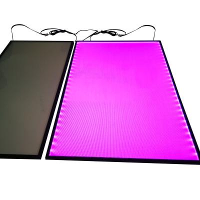 China Modern dimmable colorful led panel lights with controller for sale