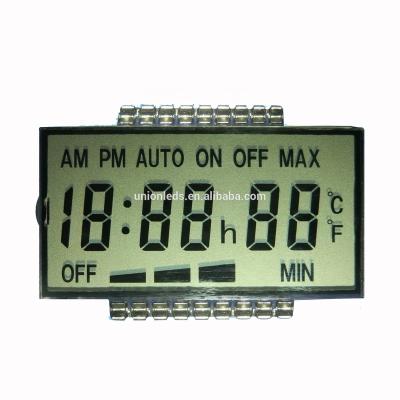 China Custom TN Segment Calculator LCD Alphanumeric Display With Metal Pins Customized for sale