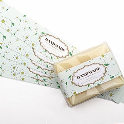 China Wholesale Custom Printed Barcode Soap Wrap And Wrap Around Private Soap Paper Labels For Soap Bars Bath Bombs for sale