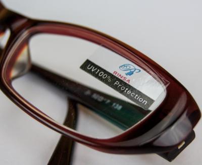 China Eyewear Industry Waterproof Custom Printed Transparent Static Cling Glasses Label For Glasses for sale