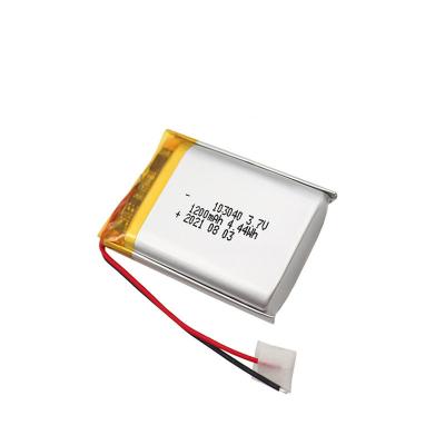 中国 3.7 V 1200mAhのリチウム ポリマー小さいLipo電池細胞103040 販売のため