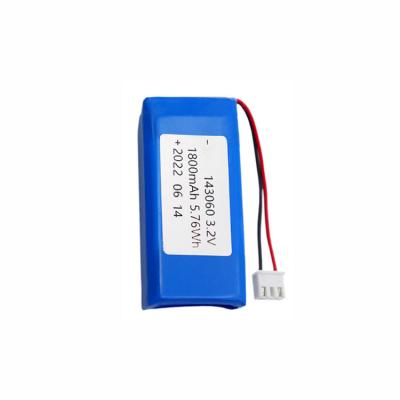 China 143060 célula del polímero de litio de la batería recargable de 3.2V 1800mAh Lipo en venta