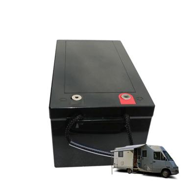 中国 深いサイクル RV のリチウム鉄電池、12V 200Ah LiFePo4 電池のパック 販売のため