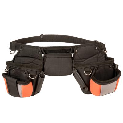 China Nylon/Polyester/Canvas/Durable PU/PVC Polyester Waist Tool Bag Adjustable Electrician Tool Belt Carpenter etc. for sale