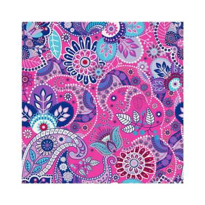 China Multifunctional Wholesale OEM Multiuse Custom Made Comfy High Quality Paisley Motorcycle Printed Polyester Bandana for sale