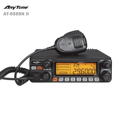 China Anytone AT-5555N II High Power 60w 27mhz CB Transceiver with Big LCD Display AT-5555N II for sale