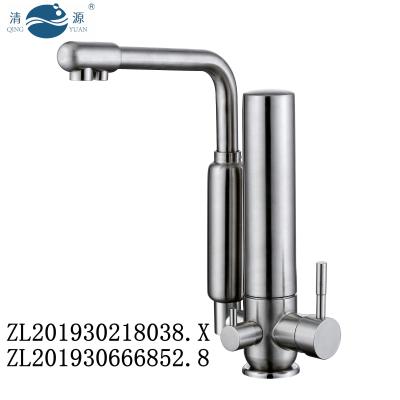 China Hotel QING YUAN AC-10A Stainless Steel Kitchen Water Purifier Faucet Water Filtration Faucet Household Waterfilter for sale