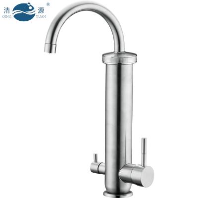 China Hotel QING YUAN AA-7B Stainless Steel Kitchen Water Purifier Faucet Water Filtration Faucet Household Waterfilter for sale