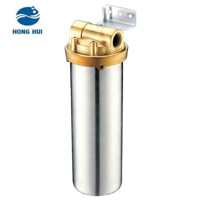 China Hotel HONG HUI High Quality Water Filter System Water Filter Stainless Steel Strainer Housings for sale