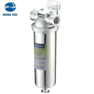 China Hotel HONG HUI HL-10A Stainless Steel Filter Housing Pre-Filter Housing for sale