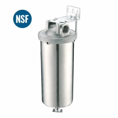 China Water Purification HONG HUI 304 HUGE SIZE NSF HMF-10A Stainless Steel Water Filter Housing Manufacture for sale