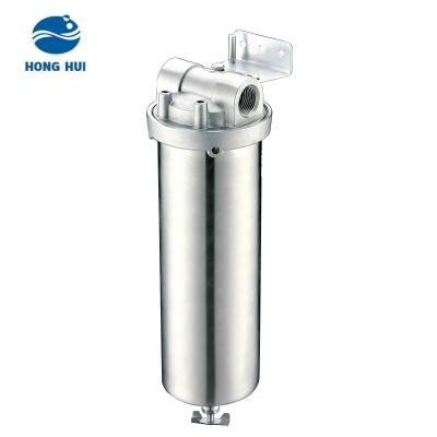 China Hotel HONG HUI NSF Household 304 Stainless Steel Water Purifier Water Filter Housing for sale