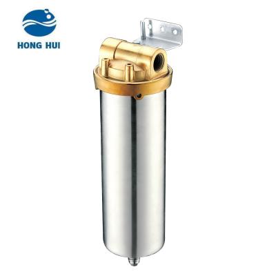 China Hotel HONG HUI Stainless Steel 304 Strainer Housings Water Purification System Industrial Water Treatment for sale