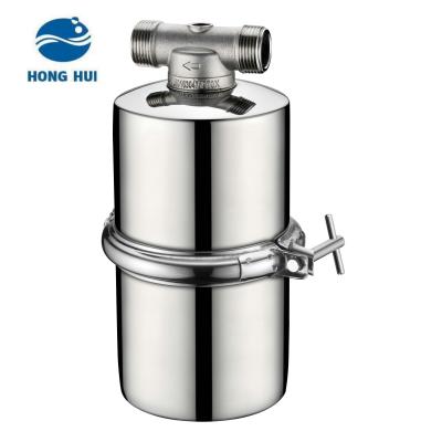 China Hotel HONG HUI GTF-7C 304 Stainless Steel Pre-Filters Waterfilter Housing SS304 Water Filter Housing for sale