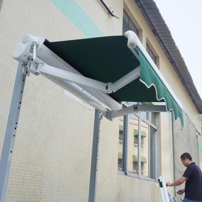 China Outdoor Waterproof Automatic Retractable Restaurant Roof China Telescopic Tent Arm Windproof for sale