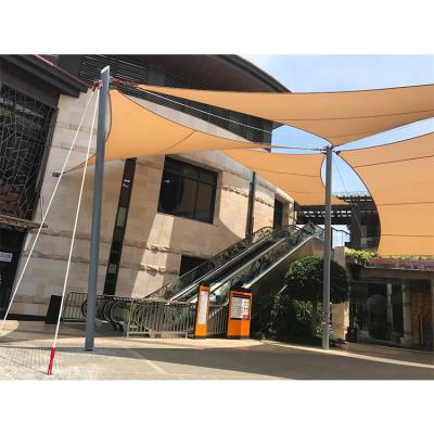 China Sun Shading China Factory Price Durable Outdoor Customized Design HDPE Sun Shade Sail for sale