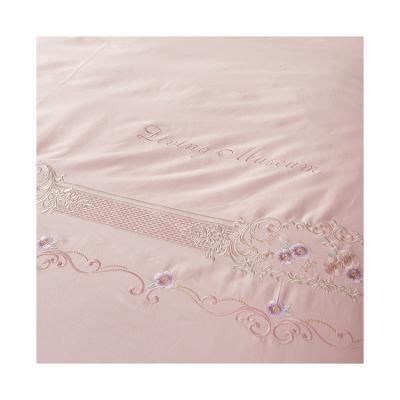 China Anti-Static To Make Bed Sheets Tela Para Cobijas Factory 100% Embroidered Cloth 100polyester Wholesale Cloth 2 Woven Fabric for sale