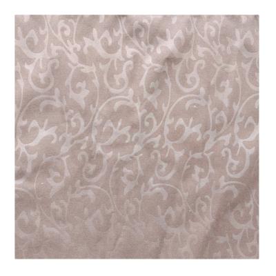 China 100gsm bedding fabric 100gsm polyester fabric flame retardant colorful wash solid embossed 100% microfiber dyed fabric for home textile for sale