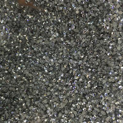 China Flatback small size super shine ss3 color hotfix high quality crystal iron on rhinestone for sale