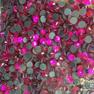 China High Quality Hot New Color Hot Pink ss20 Flatback dmc hot fix rhinestone for shop for sale