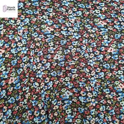 China Hot Selling Organic Chiffon Dress Fabric Printing Fabric Stock Fabric In China for sale