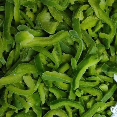 China Fresh shredded green bell pepper for sale