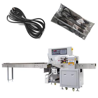 China Horizontal automatic power cord packing machine manufacturer Te koop