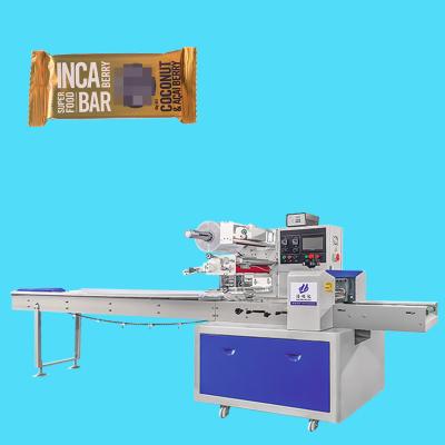 Chine Automatic energy protein coffee stick Cereals chocolate bar packing packaging machine à vendre