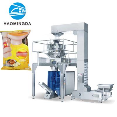 China Automatic Weighing Snack Food Pouch Clip Clamp Packing Machine Packaging Machine with Plastic Bag for sale