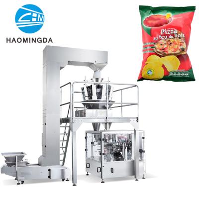 중국 Automatic Vertical Granule tea popcorn chips nuts snack food packing machine 판매용