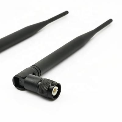 China ABS 5dbi Foldable Dipole GSM 3G Rubber Duck Antenna With TNC Male Connector for sale