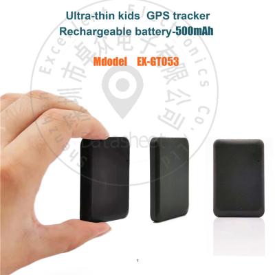 China Pocketable Motorcycle Mini GPS Tracker EX053 Tracking Device For Person And Assets for sale