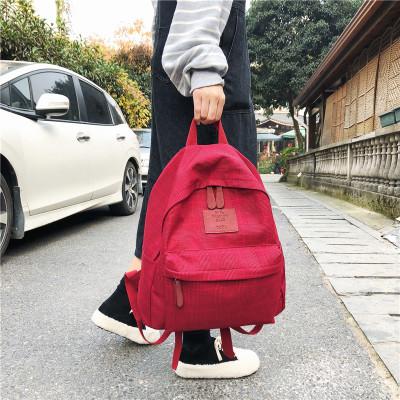 China Fashion Plaid Waterproof Women Backpack Student School Bag For Teenage Girls Cotton Travel Bag Female Bookbag Mochilas For College for sale