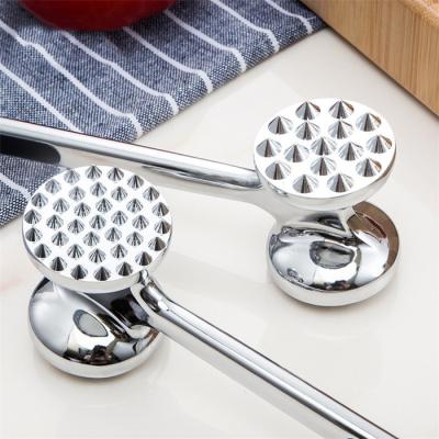 China Durable Zinc Alloy Viable Kitchen Steak Beef Hammer Kitchenware Meat Tenderizer for sale