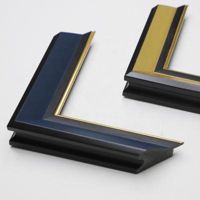 China Hot-selling modern PS gold frame home decoration frame molding for sale