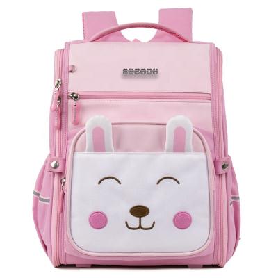 China RFID The Latest Customizable Cute Cartoon Rabbit Pink Children's Backpack for sale