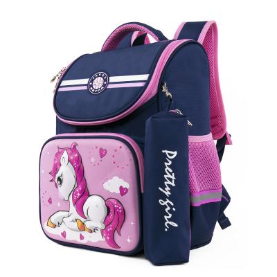 China Custom Factory Wholesale Waterproof Child Large Size Girl Teenagers School Bags Set for sale